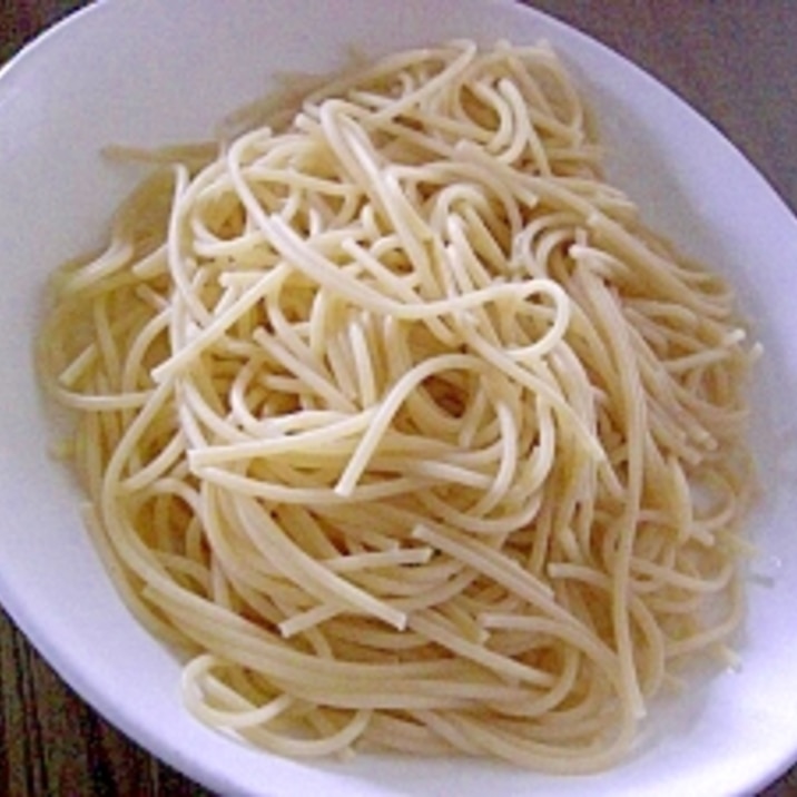 裏技その1 光熱費節約 パスタは茹で時間1分 レシピ 作り方 By Mimiyochi 楽天レシピ